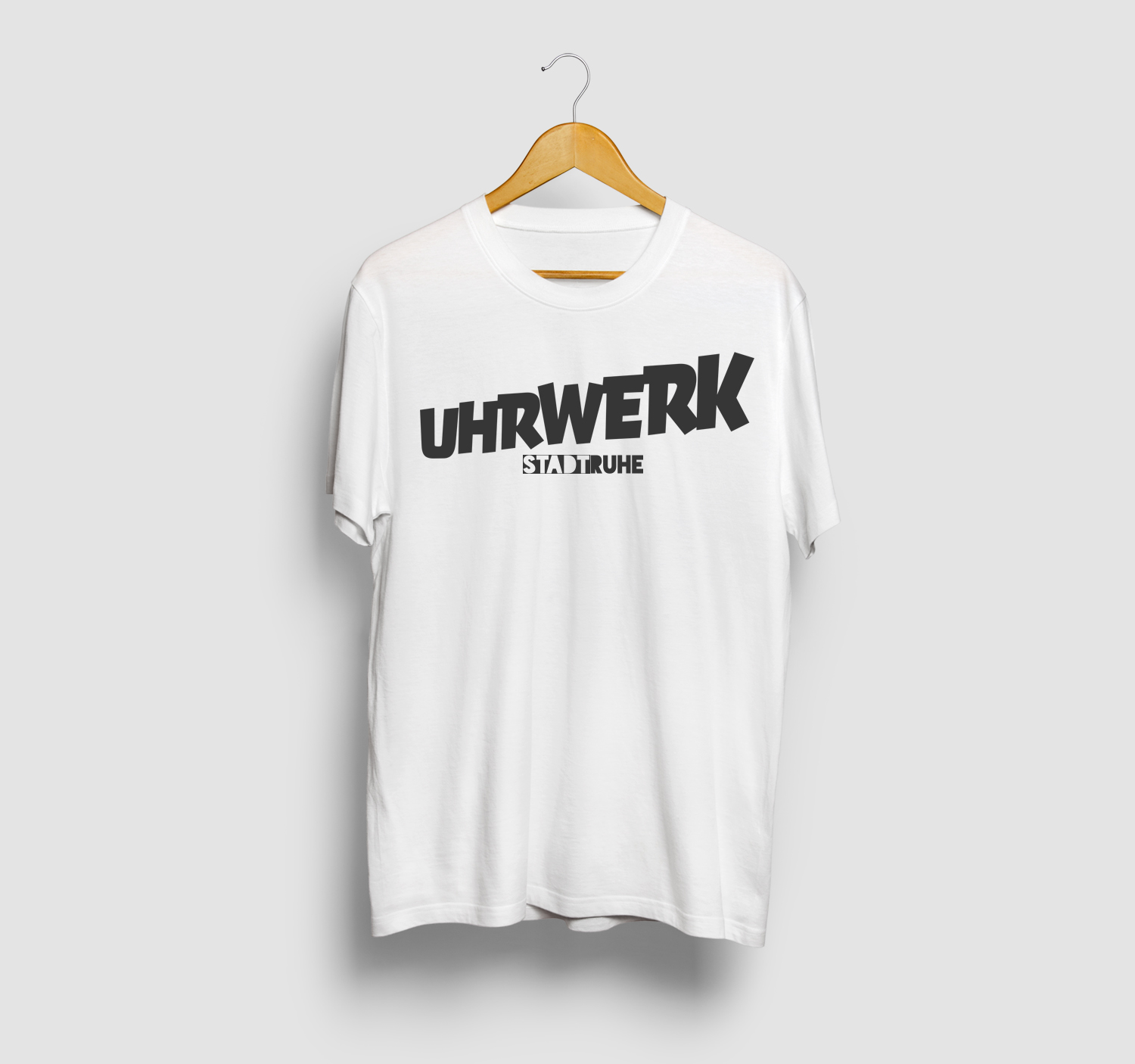 T-Shirt – Uhrwerk Weiß (Unisex)