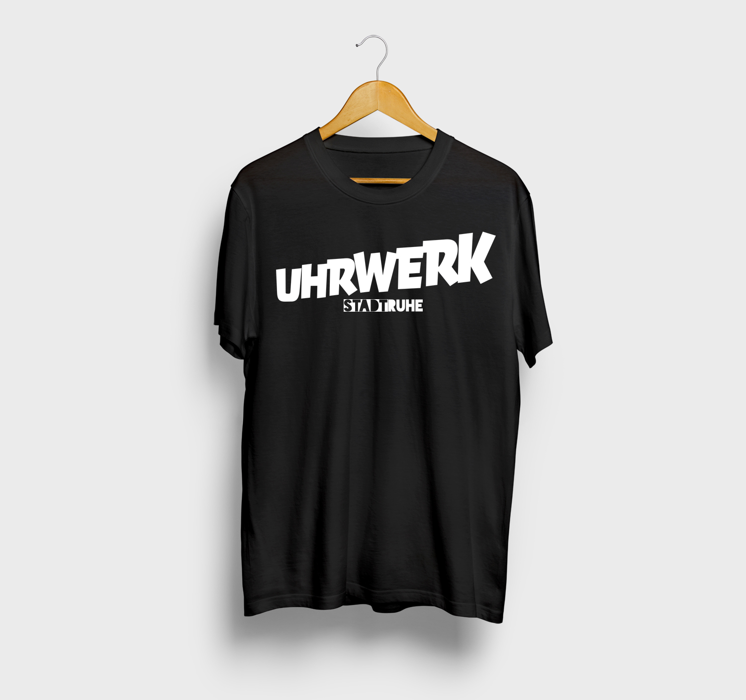 T-Shirt – Uhrwerk Schwarz (Unisex)